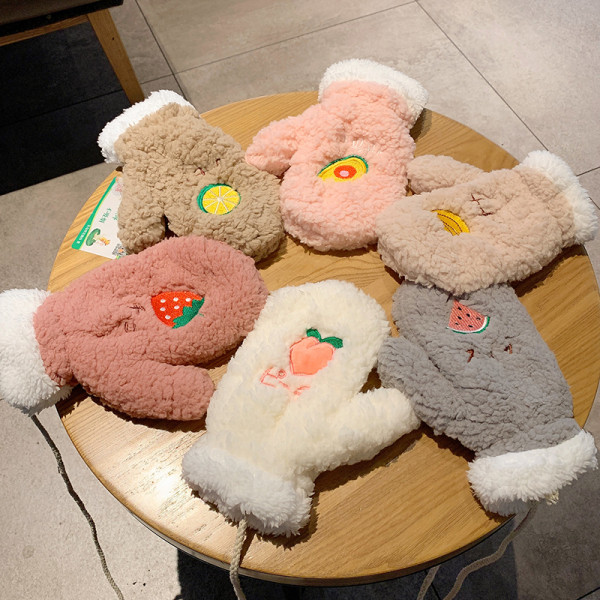 Ženske perjane rukavice s čipkom i vezom