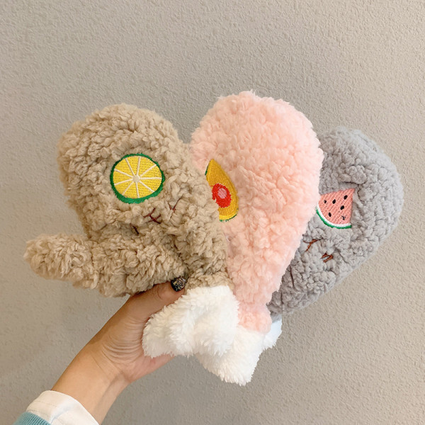 Ženske perjane rukavice s čipkom i vezom