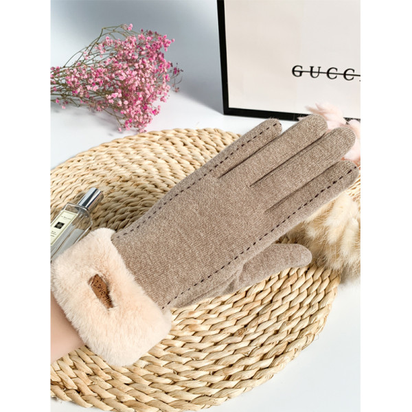 Női gyapjú kesztyű pehelyes