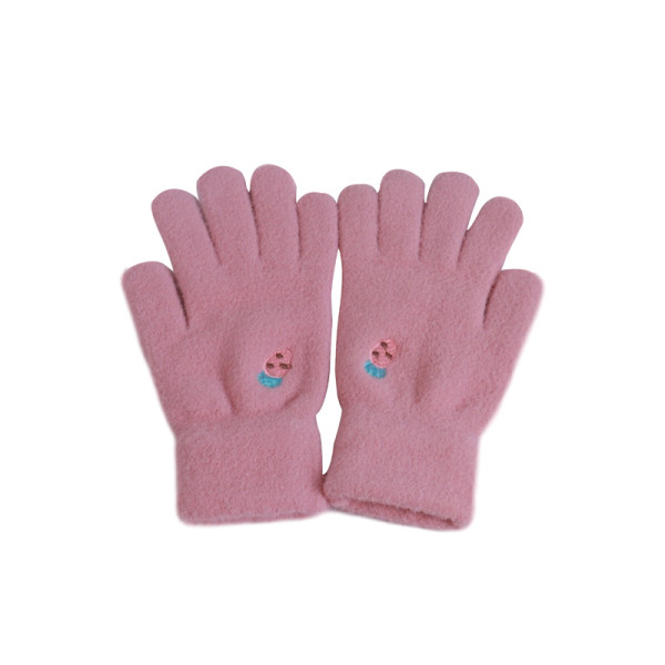 Női alkalmi kesztyű hímzéssel