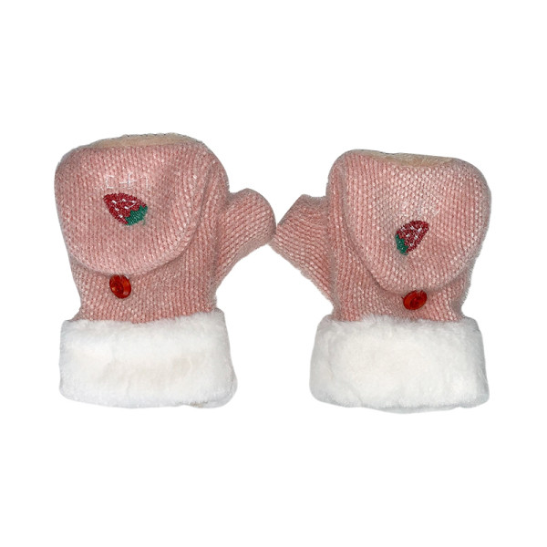 Γυναικεία γάντια κομμένα μοτίβο με κέντημα