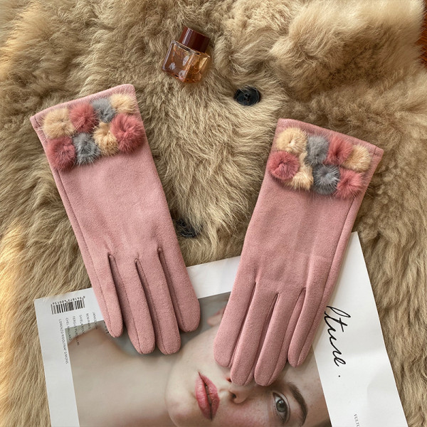 Modern női pehelykesztyű