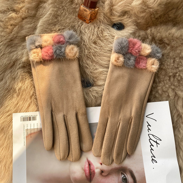 Modern női pehelykesztyű