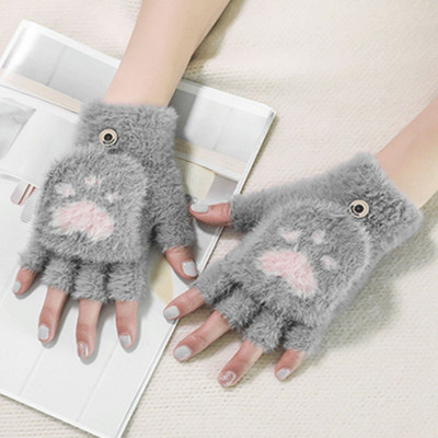 Γυναικεία γάντια με κουμπιά