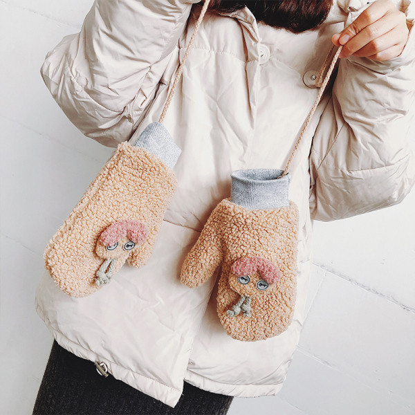 Νέο μοντέλο γυναικεία γάντια  με τρισδιάστατο στοιχείο