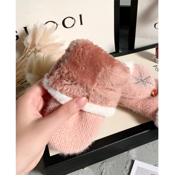 Meleg női téli kesztyű - két modell