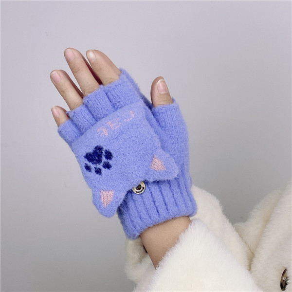 Női téli kesztyű szabású modell