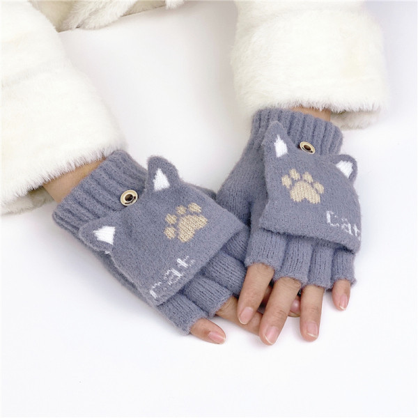 Női téli kesztyű szabású modell