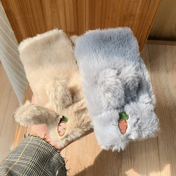 Modern kivágott modell női ujjú - plüss