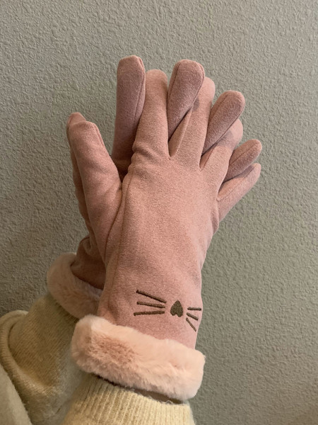 Pehelyes női téli kesztyű új modellje