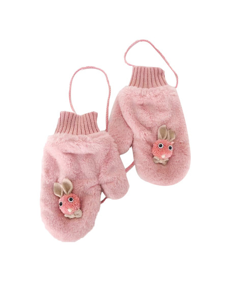 Női téli kesztyű 3D elemekkel - pehely