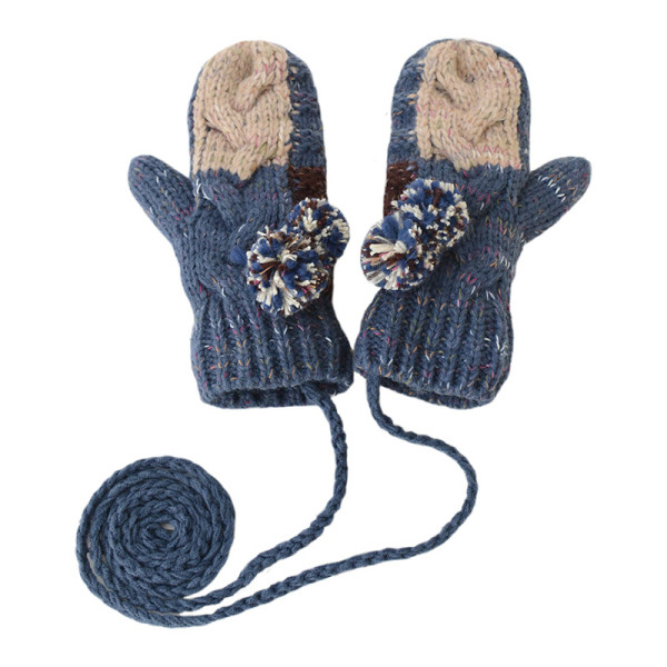 Új bojtos női kötőkesztyű modell