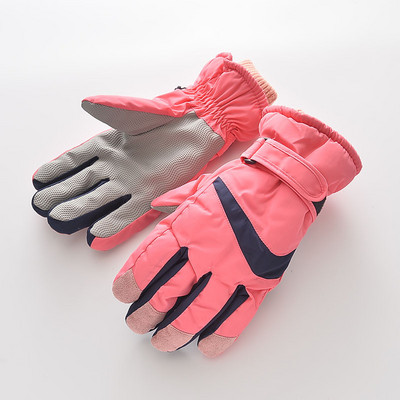 Női alkalmi kesztyű meleg béléssel és rátéttel