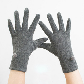 Модерни дамски ръкавици с пух и панделка-няколко модела