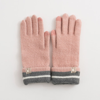 Γυναικεία χειμερινά μάλλινα γάντια 