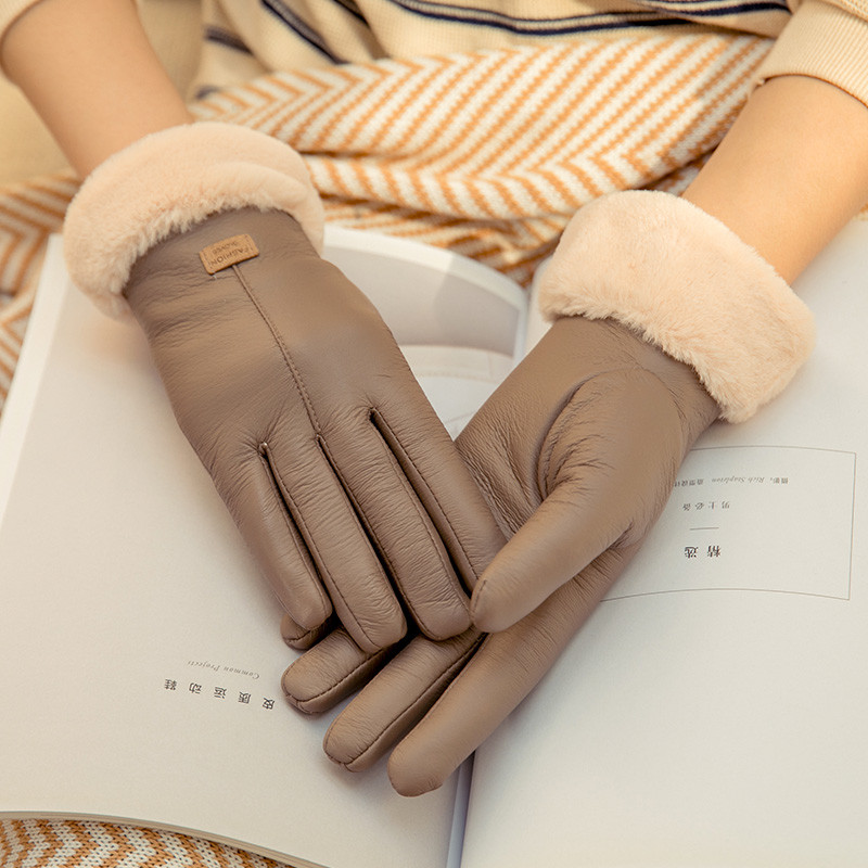 Női modern meleg kesztyű - többféle modell