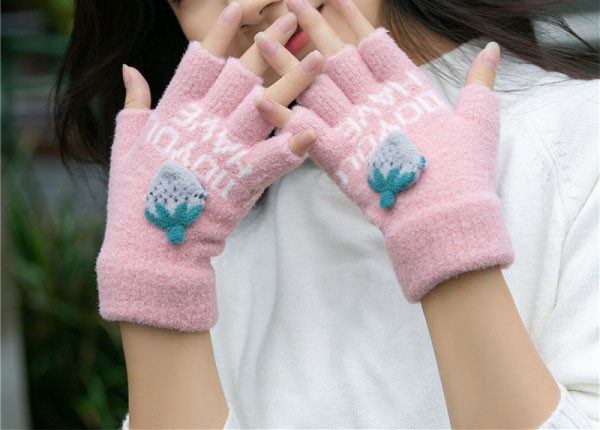 Női gyapjú kesztyűs szabású modell