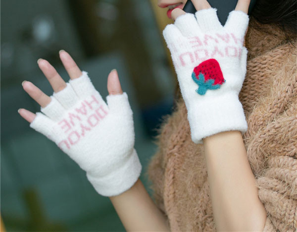 Női gyapjú kesztyűs szabású modell