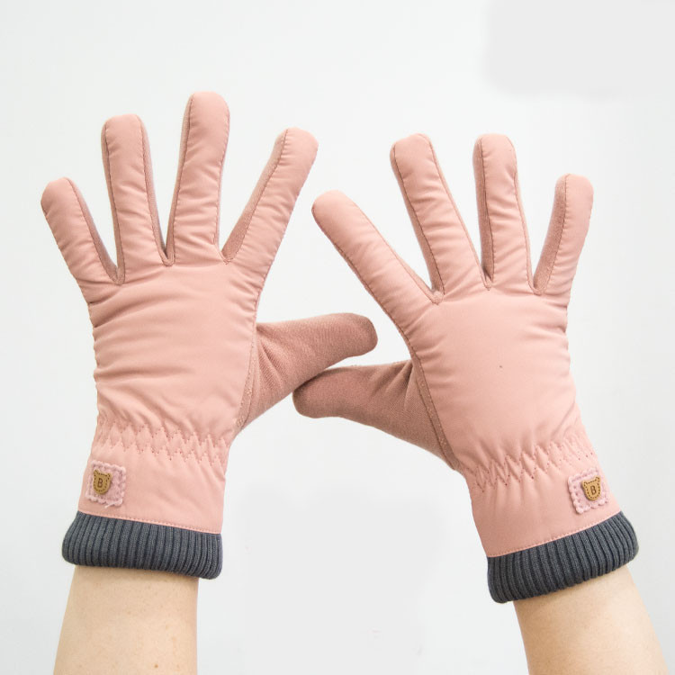 Meleg női kesztyű télre