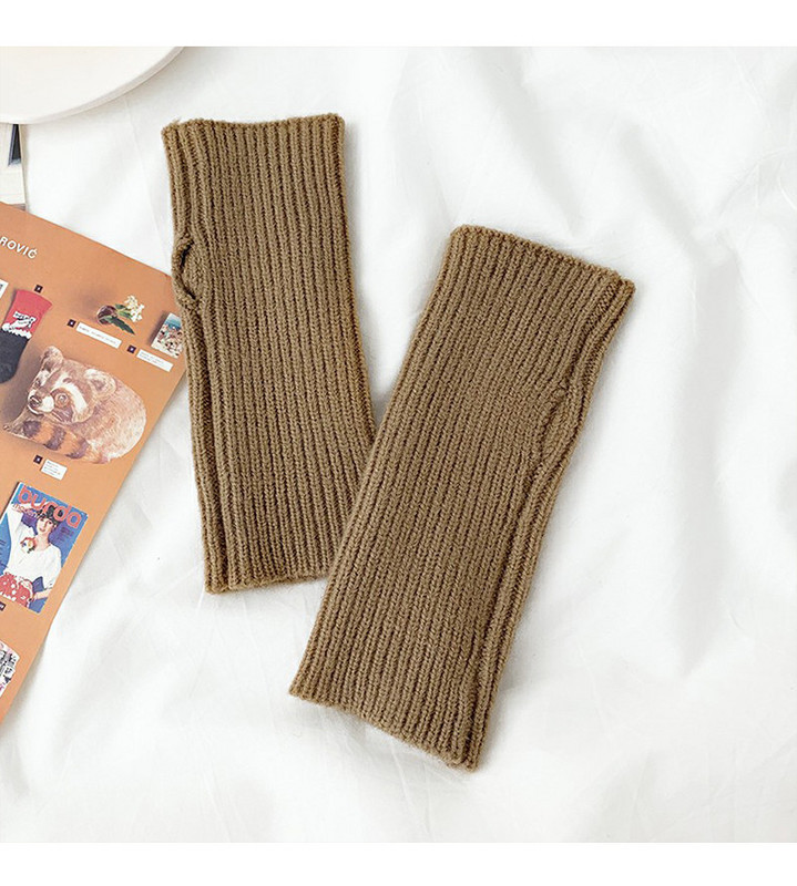 Manusi dama tricotate casual in mai multe culori