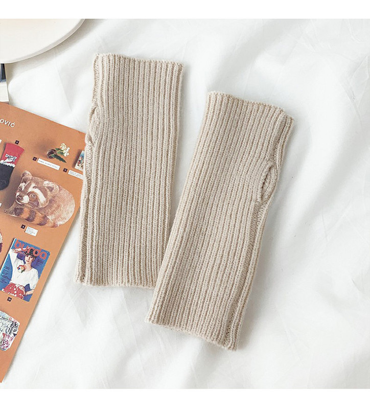 Manusi dama tricotate casual in mai multe culori