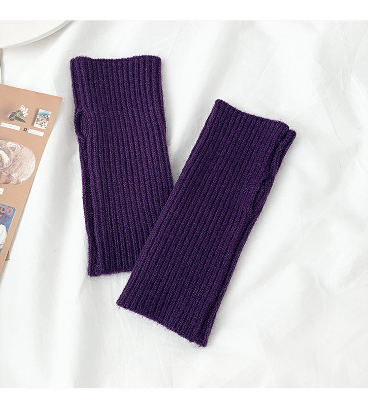 Manusi dama tricotate casual in mai multe culori