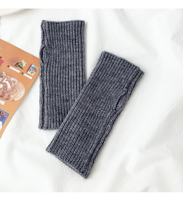 Manusi dama tricotate casual in mai multe culori