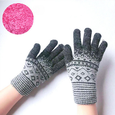 Ikdienas sieviešu ziemas cimdi - vairāki modeļi