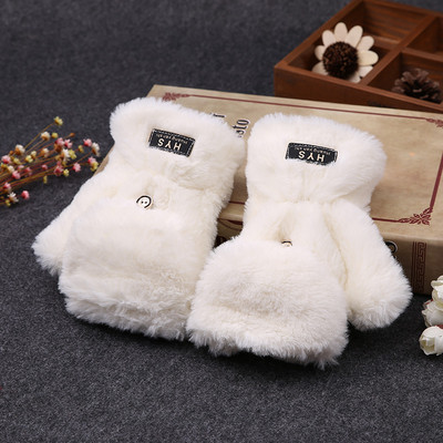 Női pehelykesztyű - fél