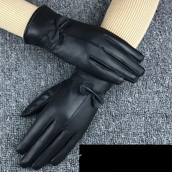 Μοντέρνα δερμάτινα γάντια με πολλά  μοντέλα με φιόνγκο