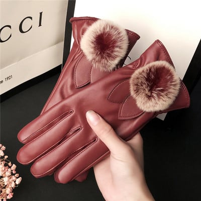 Női téli kesztyű pehellyel - két modell