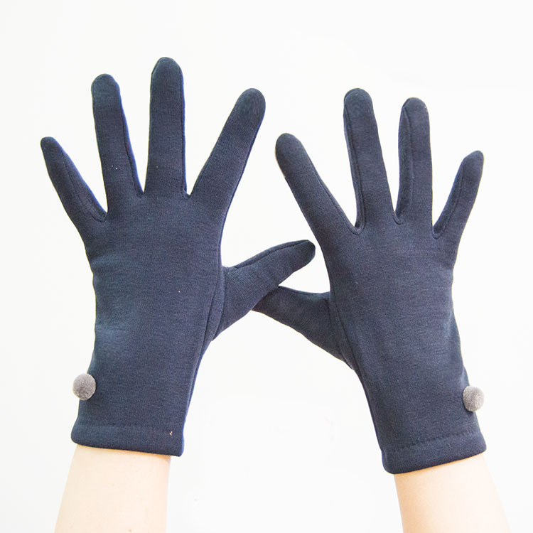 Női kesztyű öko velúrból - többféle modell