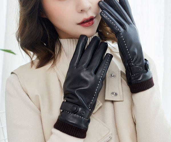 Modern bőrkesztyű három modell - nőknek és férfiaknak