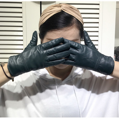 Μοντέρνα έκο  δερμάτινα γάντια κατάλληλα για γυναίκες και άντρες