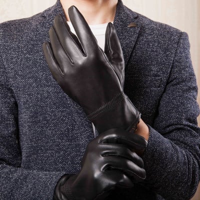 Μοντέρνα έκο  δερμάτινα γάντια κατάλληλα για γυναίκες και άντρες