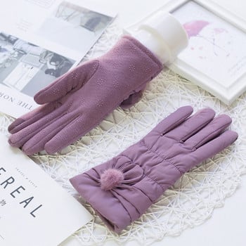 Γυναικεία χειμερινά γάντια με ζεστή επένδυση - διάφορα μοντέλα