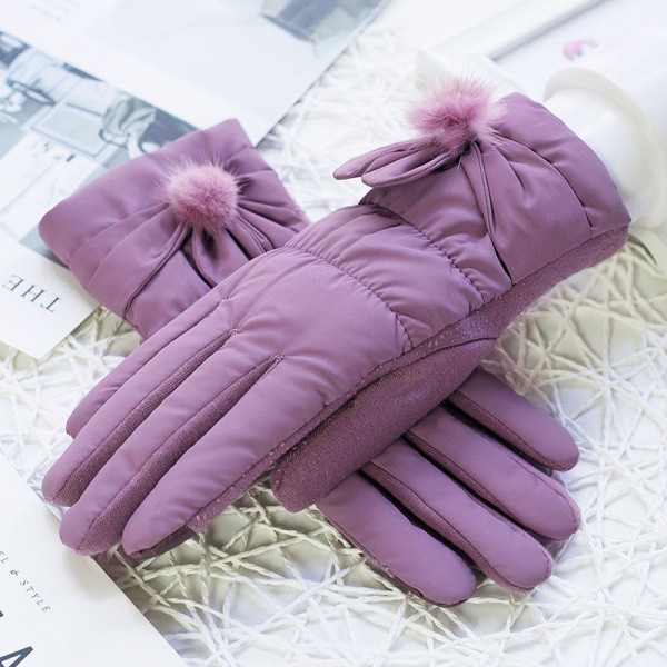 Női téli kesztyű meleg béléssel - többféle modell