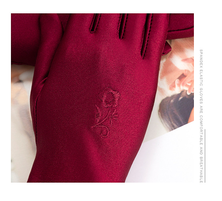 Vékony női kesztyű - többféle modell