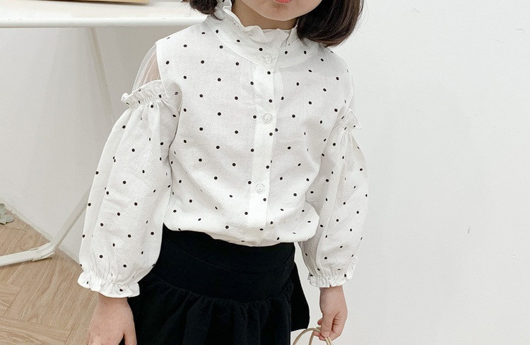 Alkalmi gyereking lányoknak magas gallérral