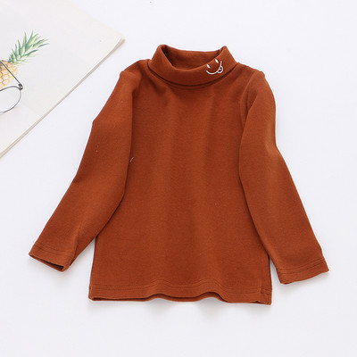 Modern gyerekblúz sima modell hímzéssel