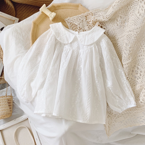 Modern gyerek ing hosszú ujjal és gombokkal