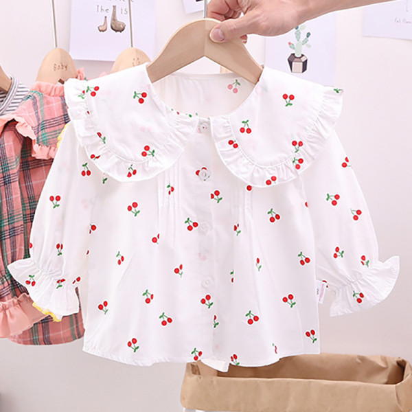 Modern gyereking gombokkal és ovális nyakkivágással