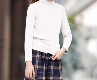 Παιδική μπλούζα casual για κορίτσια κλασικό  μοντέλο