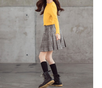 Детска модерна блуза изчистен модел за момичета