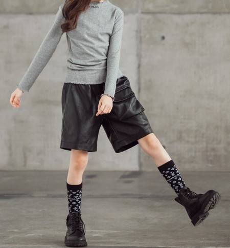 Gyerek modern blúz sima modell lányoknak