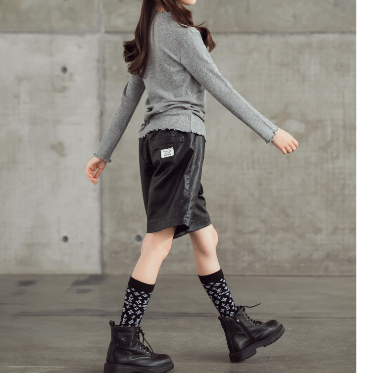 Gyerek modern blúz sima modell lányoknak