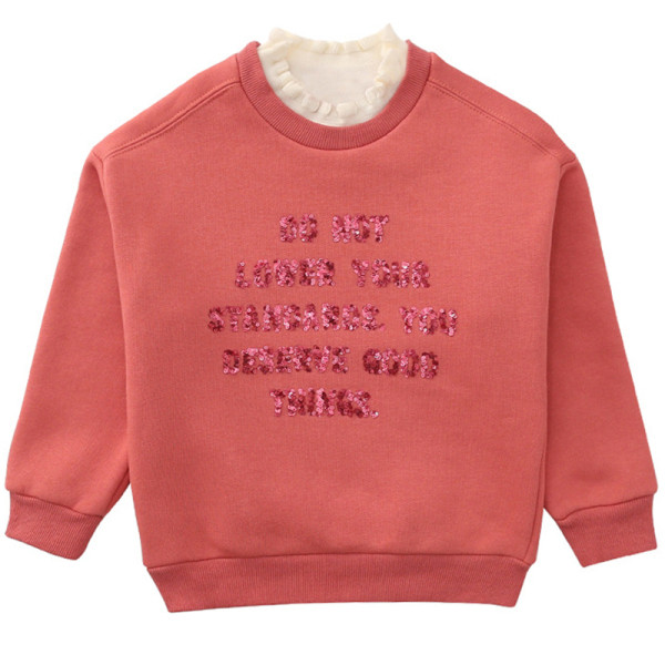 Aktuelna dječja bluza sa šljokicama za djevojčice