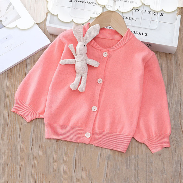 Šiuolaikinė vaikiška liemenė mergaitėms su ovalia iškirpte