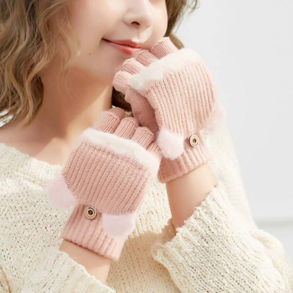 Női kötött kesztyűk különböző modellek