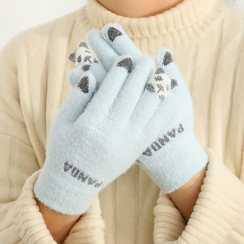 Γυναικεία χειμερινά γάντια - δύο μοντέλα